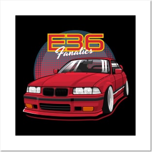 E36 Bimmer Fanatics Posters and Art